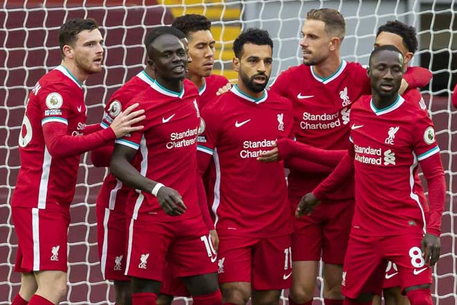 Liverpool giành chiến thắng lịch sử trên sân khách 7-0 trước đội chủ nhà Crystal Palace