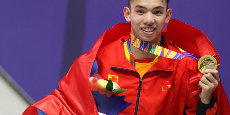 Nguyễn Huy Hoàng giành tấm vé tham dự Olympic Tokyo (Nhật Bản)