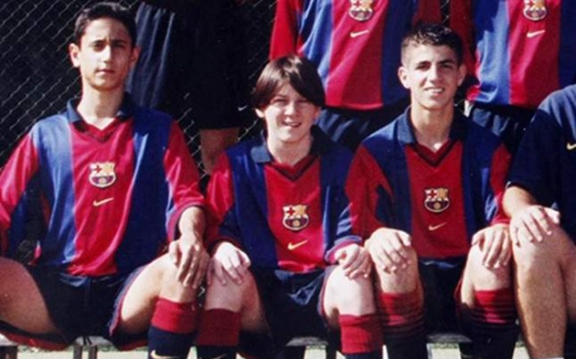 Messi được đào tạo bài bản từ nhỏ ở La Masia