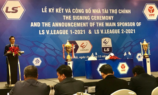 Tập đoàn LS tiếp tục tài trợ chính cho V.League 2021